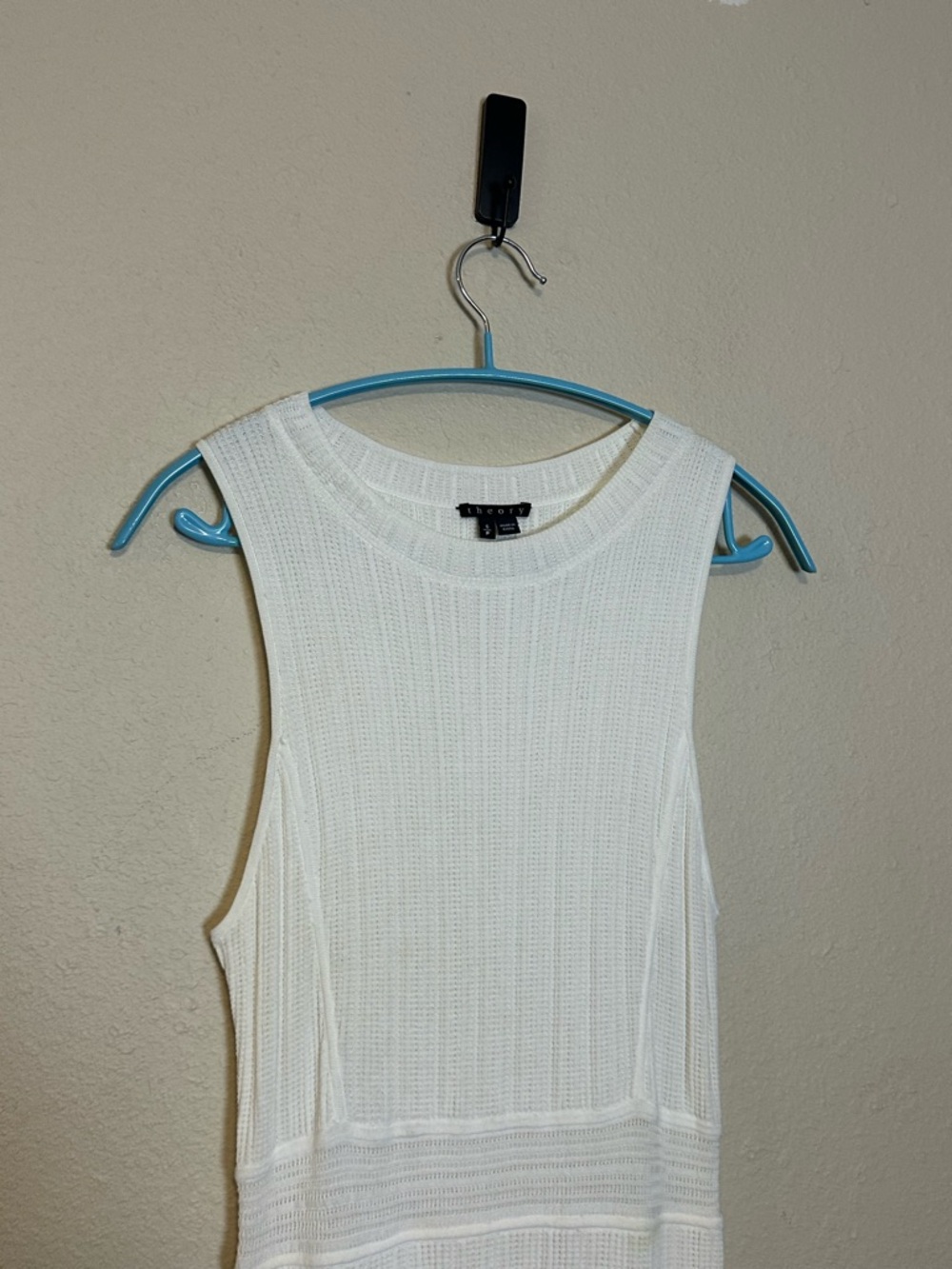 Theory Ribbed Knit Dress, Size Small - Picture 3 of 8
